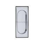 M Marcus Heritage Brass Flush Pull Handle 105 x 44mm